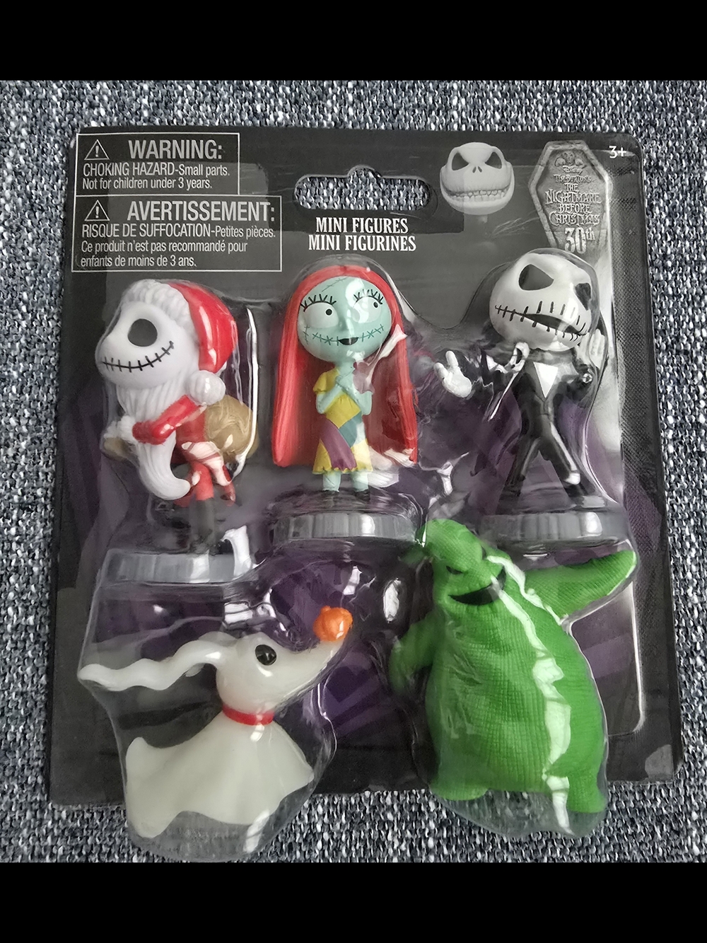 Nightmare-Themed Kids Mini Figure Set - Green/White/Red Characters